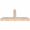 Ekena Millwork Portland Smooth Timber Gable Bracket, Douglas Fir, 60"W x 30"H x 5 1/2"D x 5 1/2"F, 12/12 Pitch GBW060X30X0606POR00SDF - alternate 2